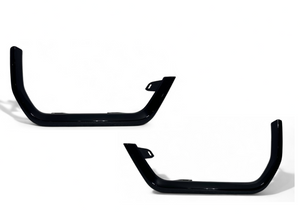 2022 2023 2024 GMC Terrain SLE SLT Left Right Front Bumper Lower Molding Trim Gloss Black Driver &amp; Passenger Set
