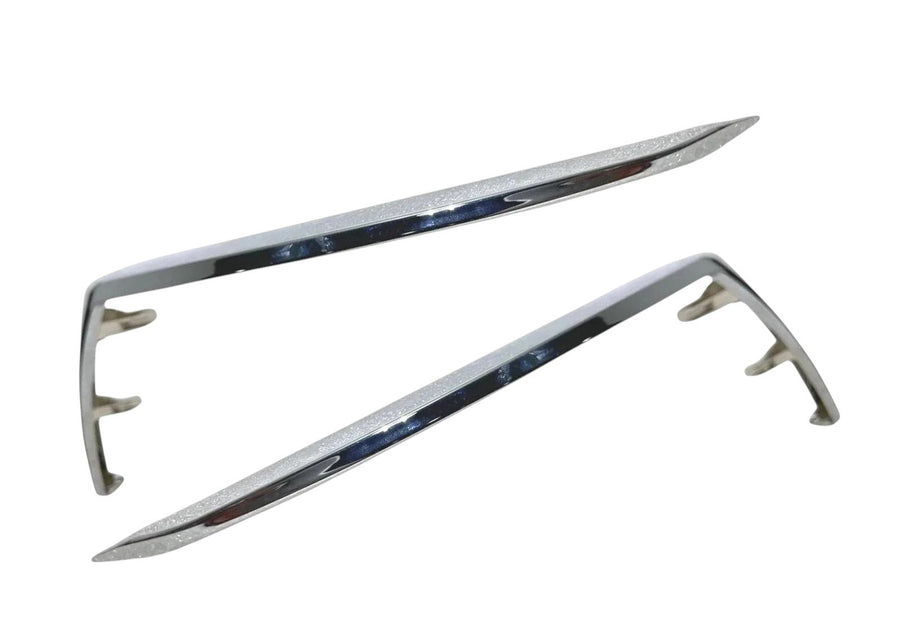 2021-2024 Nissan Kicks S SV Front Bumper Left Right Driver Passenger Side Chrome Molding Trim - Texas-e-parts