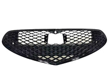 Load image into Gallery viewer, 2022-2023 Genesis G70 Front Bumper Upper Grille With Camera Option &amp; Sensor Holes Gloss Black - Texas-e-parts