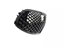 Load image into Gallery viewer, 2022-2023 Genesis G70 Front Bumper Upper Grille With Camera Option &amp; Sensor Holes Gloss Black - Texas-e-parts