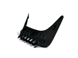 2025 Toyota Camry SE Left Right Front Bumper Side Molding Trim W/o Sensor Hole Gloss Black Set