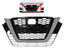 Load image into Gallery viewer, 2019 2020 2021 2022 Nissan Altima Front Bumper Upper Grille Chrome