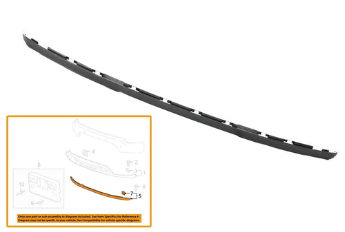 2022-2025 GMC Sierra 1500 & Sierra 1500 LTD Front Bumper Lower Valance Trim Molding - Texas-e-parts