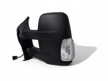 Load image into Gallery viewer, 2020 2021 2022 2023 2024 Ford Transit 150 250 350 350HD Left Front Door Power Side Rear View Mirror Heated Signal Manual Folding With BSM ( Blind Spot Monitoring ) Long Arm Driver