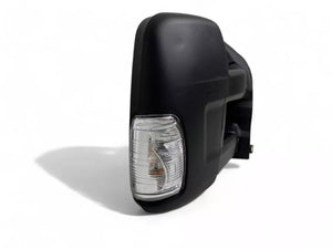 2020 2021 2022 2023 2024 Ford Transit 150 250 350 350HD Right Front Door Power Side Rear View Mirror Heated Signal Manual Folding With BSM ( Blind Spot Monitoring ) Long Arm Passenger