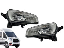 Load image into Gallery viewer, 2015 2016 2017 2018 2019 2020 2021 2022 2023 2024 Ford Focus Transit 150 250 350 350HD E-Transit Left Right Front Bumper Fog Light Lamp Driver &amp; Passenger Set