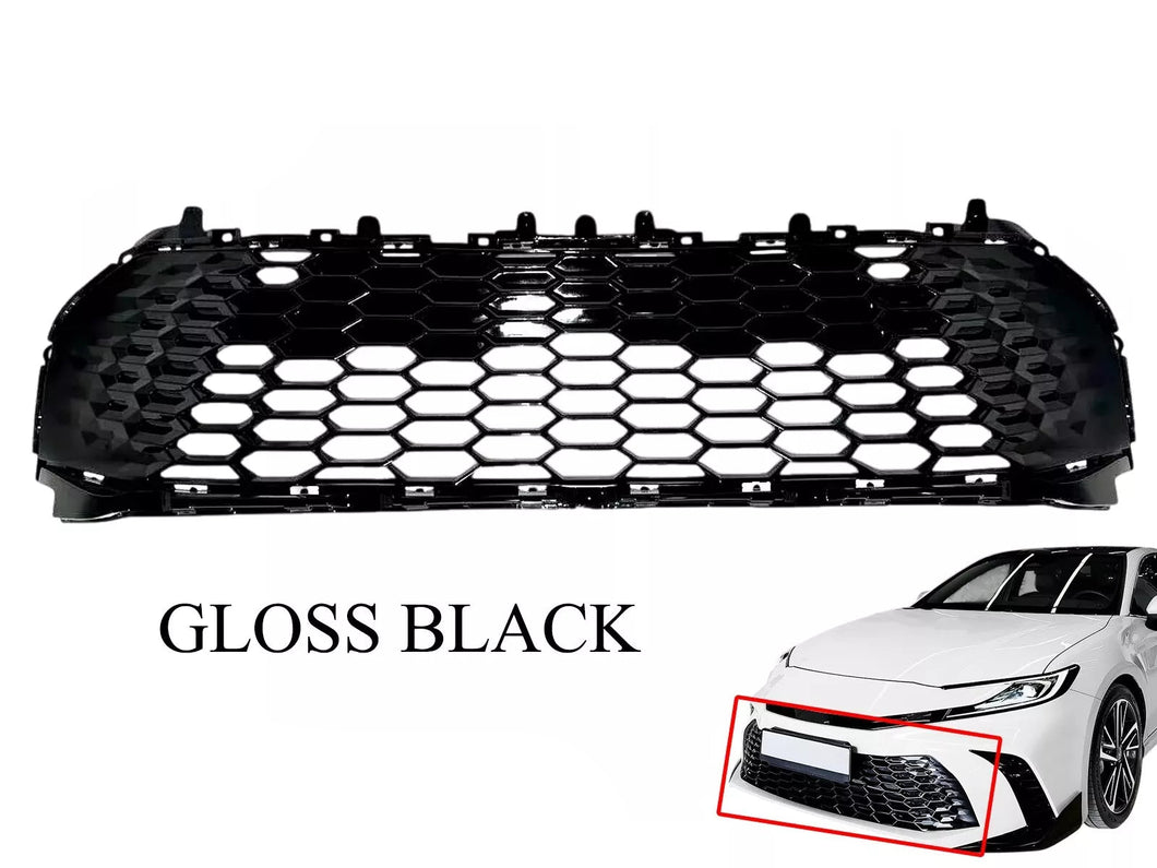 2025 Toyota Camry SE Front Bumper Lower Grille Gloss Black