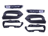 2019 2020 2021 Honda HRV HR-V Touring Left Right Front Bumper LED Fog Light Lamp With Cover & Bracket Set