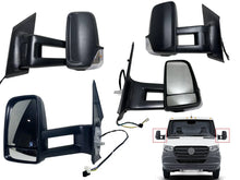 Load image into Gallery viewer, 2019 2020 2021 Benz Sprinter Left Right Front Door Side Rear View Mirror Long Arm Set