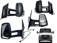 2019 2020 2021 Benz Sprinter Left Right Front Door Side Rear View Mirror Long Arm Set