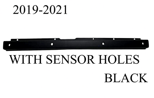2019-2021 Ram Promaster 1500 2500 3500 Rear Bumper Center Middle Cover With Sensor Holes Black - Texas-e-parts