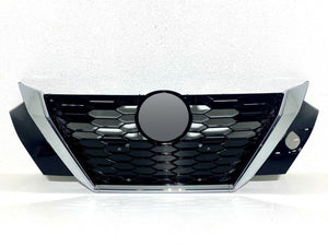 2020 2021 2022 2023 Nissan Sentra Grille Front Bumper Upper Grille Chrome Honeycomb