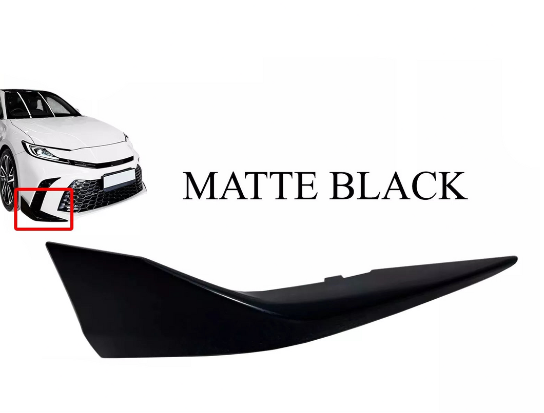 2025 Toyota Camry SE Right Front Bumper Side Lower Molding Trim Matte Black