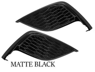 2021 2022 2023 Toyota Camry XSE SE Front Bumper Fog Light Cover Left Right Side Matte Black - Texas-e-parts