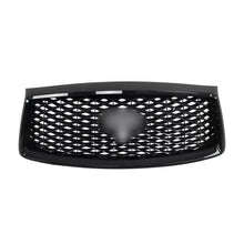 Load image into Gallery viewer, 2018 2019 2020 2021 Infiniti QX80 Grille Front Bumper Upper Grille Gloss Black