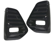 2021 2022 2023 Nissan Kicks SR Front Bumper Fog Light Cover Left & Right Side Gloss Black - Texas-e-parts