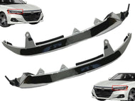 2021 2022 Honda Accord Headlight Chrome Molding Trim Front Left Right Side Upper - Texas-e-parts