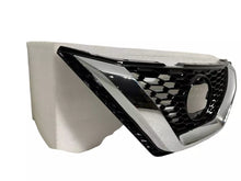 Load image into Gallery viewer, 2020 2021 2022 Nissan Rogue Sport Front Bumper Upper Grille With Lower Molding Trim Gloss Black