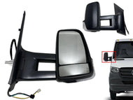 2019 2020 2021 Mercedes Benz Sprinter 1500 2500 3500 Right Front Door Side Rear View Mirror Long Arm
