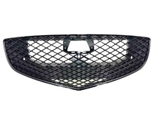 Load image into Gallery viewer, 2021 2022 2023 Genesis G80 Front Bumper Upper Grille With Sensor Holes &amp; Camera Option Gloss Black - Texas-e-parts