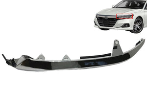 2021 2022 Honda Accord Headlight Chrome Molding Trim Front Left Side Upper - Texas-e-parts