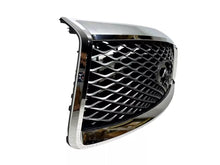 Load image into Gallery viewer, 2018 2019 2020 2021 Infiniti QX80 Front Bumper Upper Grille With Camera Option Chrome - Texas-e-parts