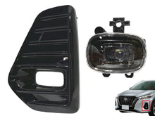 Load image into Gallery viewer, 2021 2022 2023 Nissan Kicks SR Front Bumper Fog Light Lamp With Cover Left Driver Side Gloss Black