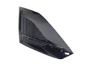 2023 2024 Nissan Altima Front Bumper Fog Light Cover Left Driver & Right Passenger Set Gloss Black