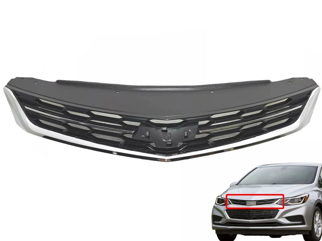 2016 2017 2018 Chevrolet Cruze Grille Front Bumper Upper Grille - Texas-e-parts