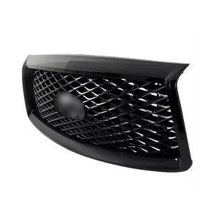2018 2019 2020 2021 Infiniti QX80 Grille Front Bumper Upper Grille Gloss Black