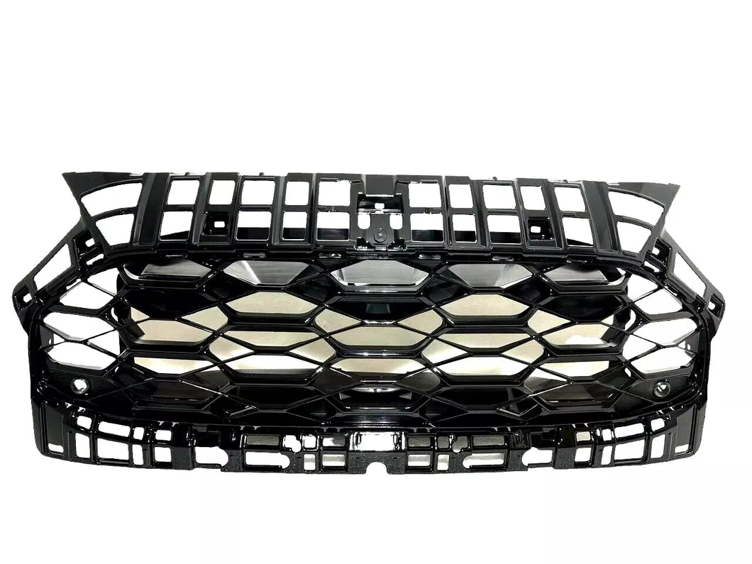 2023 2024 Honda HRV HR-V Front Bumper Upper Grille With Sensor Holes Honeycomb - Texas-e-parts