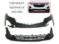 2022 2023 2024 Chevrolet Equinox LS Front Bumper Upper Lower Cover