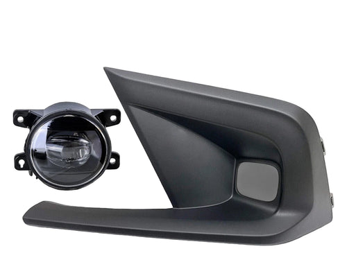2022-2024 Honda Civic Left Front Bumper Fog Light Lamp With Cover Driver Side - Texas-e-parts