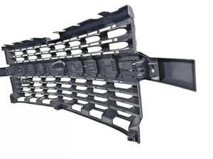 2019 2020 2021 2022 Chevrolet Silverado 1500 / Silverado 1500 LTD Grille Front Bumper Grille Black - Texas-e-parts