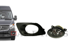 Load image into Gallery viewer, 2014 2015 2016 2017 2018 Mercedes Benz Sprinter 1500 2500 3500 Front Bumper Fog Light Lamp With Cover Left Driver Side - Texas-e-parts