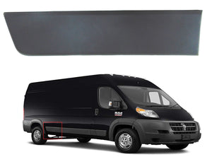 2014 2015 2016 2017 2018 Ram ProMaster 2500 3500 Extended Rear Right Passenger Side Body Molding Trim Gray - Texas-e-parts