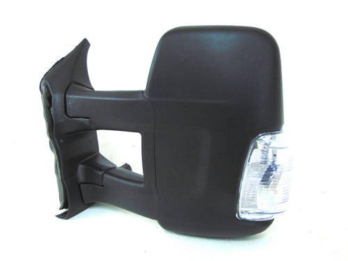 2015 2016 2017 2018 2019 2020 2021 2022 2023 2024 Ford Transit 150 Front Left Door Side Rear View Mirror Long Arm Signal - Texas-e-parts