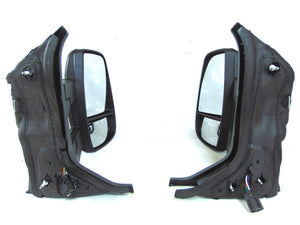 2015 2016 2017 2018 2019 2020 2021 2022 Ford Transit Left Right Front Door Side Rear View Mirror W Signal Long Arm Pair