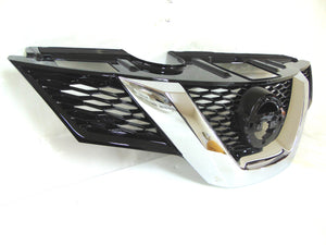 2015-2016 Nissan Rogue S SL SV Grille Front Bumper Upper Grille With Camera Option - Texas-e-parts