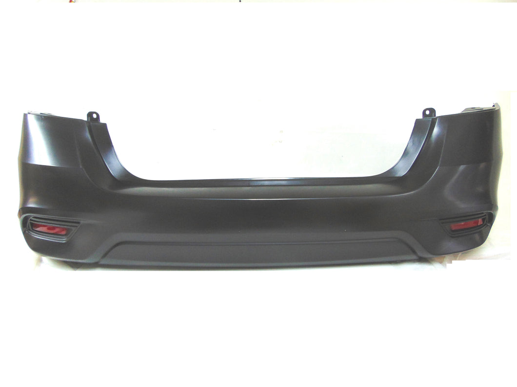 2016 2017 2018 2019 Nissan Sentra SR Rear Bumper With Reflectors - Texas-e-parts