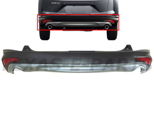 2017 2018 2019 Honda CR-V CRV Rear Bumper Cover Complete Assembly - Texas-e-parts