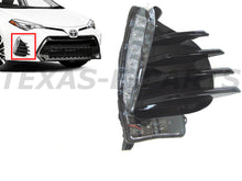 Load image into Gallery viewer, 2017 2018 2019 Toyota Corolla XSE SE Front Fog LED Daytime Running Light With Cover Right Passenger Side - Texas-e-parts