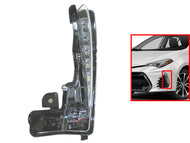 2017 2018 2019 Toyota Corolla XSE SE Front Bumper Fog Daytime Running Light Lamp Left Driver Side - Texas-e-parts