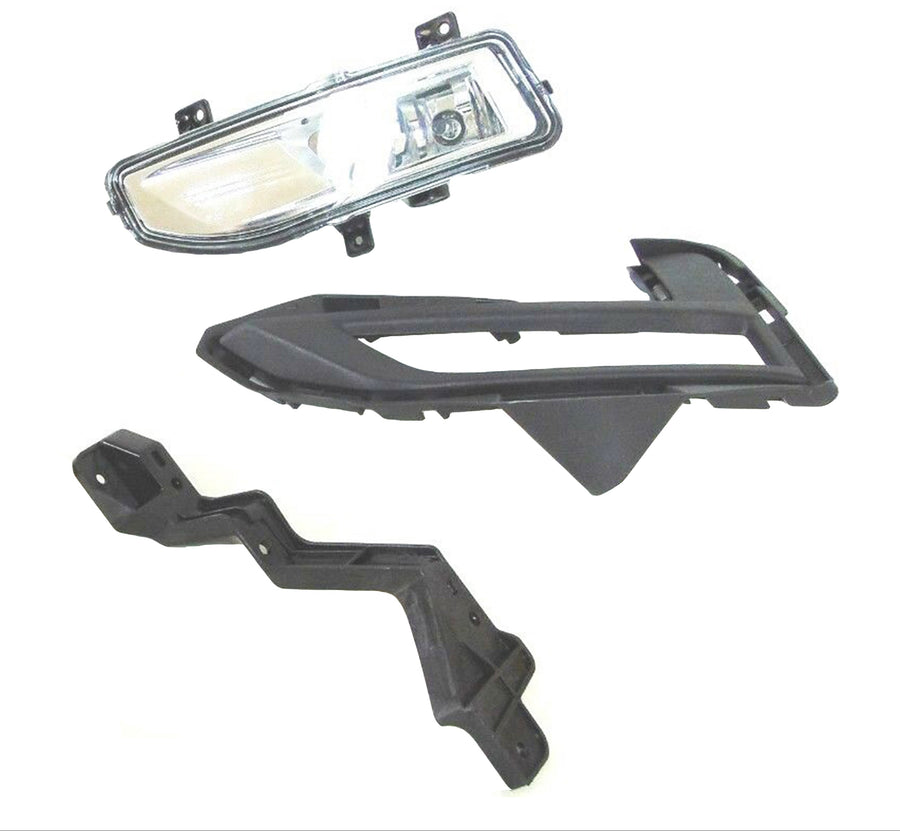 2017 2018 2019 2020 Nissan Rogue Left Driver Fog Light Lamp Cover - Texas-e-parts