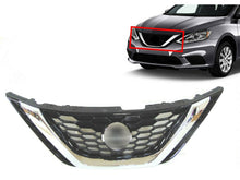 Load image into Gallery viewer, 2016 2017 2018 2019 Nissan Sentra Front Bumper Upper Grille
