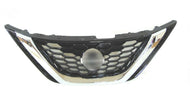 2016 2017 2018 2019 Nissan Sentra Front Bumper Upper Grille - Texas-e-parts