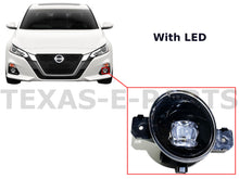 Load image into Gallery viewer, 2019 2020 2021 2022 Nissan Altima Front Bumper Fog Light Lamp Left Driver Side - Texas-e-parts
