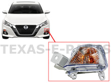 Load image into Gallery viewer, 2019 2020 Nissan Altima Front Bumper Turn Signal Light Lamp Left Driver Side
