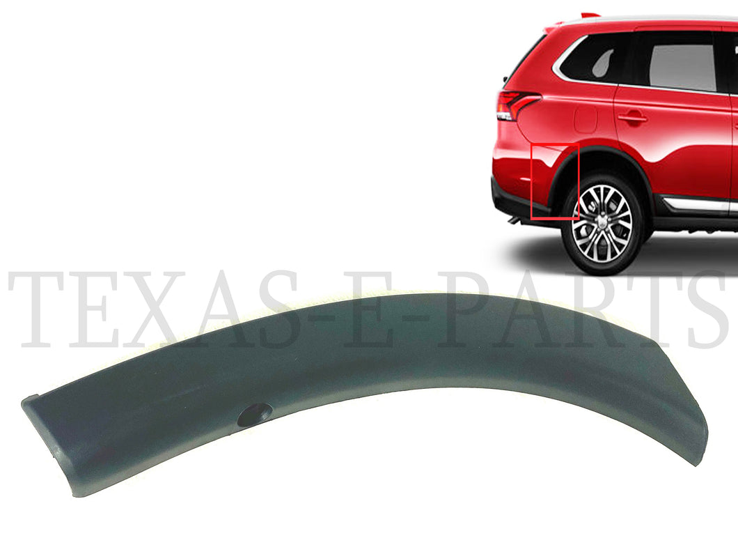 2015-2020 Mitsubishi Outlander Rear Wheel Flare Opening Molding Trim Right Passenger Side - Texas-e-parts
