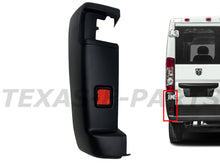 Load image into Gallery viewer, 2019 2020 2021 2022 Ram ProMaster Rear Bumper Left Side End Cap With Reflector Driver
